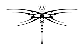 Unique designs on hard and soft cases and covers for samsung galaxy s21, s20, s10, s9, and more. Tribal Geometric Line Dragonfly Tattoo Design By Prozac God Tattooimages Biz