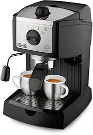 Delonghi espresso machine fully automatic airsoft guns. Delonghi Ec155 Pump Espresso Coffee Maker In Black Amazon De Home Kitchen
