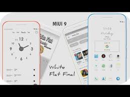 Miui themes collection with official theme store link. White Flat Final Theme Miui 9 Youtube