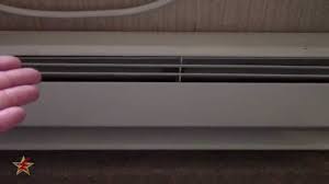 Once the air that enters the baseboard is the desired temperature set by the thermostat. Electric Baseboard Heating Know The Differences Youtube