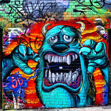 Maddy B On Instagram Monsters Inc Street Art In Melbourne 1 2 Melbourne City Streetart Graffiti Mons Street Art Melbourne Murals Street Art Street Art