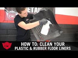 When choosing a floor cleaner, you have two options: How To Clean Your Plastic Or Rubber Floor Mats Youtube Clean Car Mats Car Floor Mats Cleaning