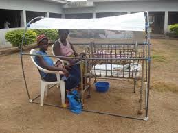 Cover the eyes with appropriate opaque eye covers e.g. Filtered Sunlight A Safe Low Tech Treatment For Newborn Jaundice Stanford Children S Health