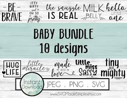 Download Baby Svgbundle Svgskids Bundlebaby Bundle For Commercial Etsy Baby Bundles And So The Adventure Begins Hug Life