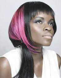 Black hair with blonde highlights. Black Hair And Platinum Blonde Highlights 2014 Hair Highlights 2014 Hair Highlights Hair Color Pink Purple Hair Highlights