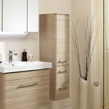 Fully using the height of a bathroom can massively. Pineo Tall Wall Hung Side Cabinet 1 Door 2 Drawers Buy Online At Bathroom City