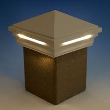 Pyramid Led Post Cap Light By Trex Lighting Decksdirect