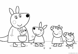For boys and girls, kids and adults, teenagers and toddlers, preschoolers and older kids at school. Peppa Pig Coloring Pages Cartoons Peppa Pig And Kids Printable 2020 4836 Coloring4free Coloring4free Com