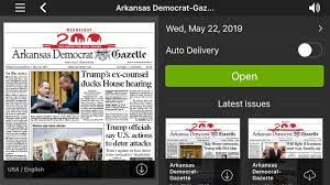 (please refer to your newspaper for complete puzzle.) today's answer:. Democrat Gazette Out To Shift Print Readers To Digital By 20