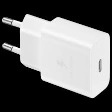 Buy SAMSUNG 15W Type C Fast Charger (Adapter Only, Short-Circuit  Protection, White) Online – Croma