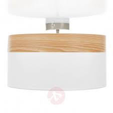 Semi Flush Ceiling Lamp Libba Cream Wood Ceiling Lamp Lamp Semi Flush Ceiling Lights