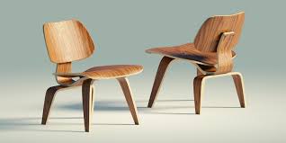 Eames Lounge Chair Wood Lcw 3d Asset Cgtrader