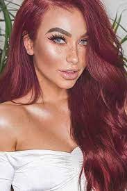 Burgundy Hair Color For Winter Burgundyhair Red Hair Looks Burgundy Hair Wine Hair