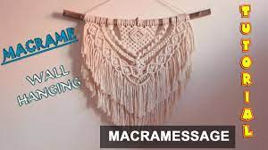 I for one can appreciate the work that goes. Bohemian Macrame Wall Hanging Tutorial Youtube