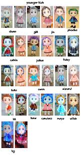 Spoiler Alert But These Are Most Of The Younger Kids You Can Get From Hm Ap Harvest Moon Game Animal Parade Harvest Moon