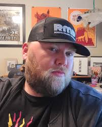 Thunder @thunderdesign Mark Anderson, our master merch rep and drummer of  @loscheesies is posing our new Roots Music Project hats. Grab one at one of  our upcoming Roots shows.