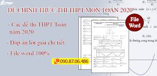 We did not find results for: Ä'á» Thi Tá»'t Nghiá»‡p Thpt Mon Toan NÄƒm 2020 Ä'á» Chinh Thá»©c Ma 101 102 103 104 File Word