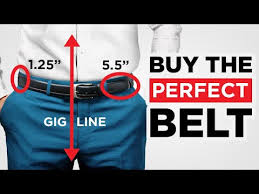 How To Measure Your Belt Size Youtube