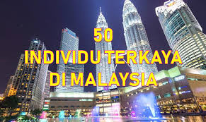 Terdapat 14 orang kaya malaysia yang dipaparkan dalam senarai jutawan sedunia forbes bagi tahun 2019. Senarai 50 Orangterkaya Malaysia 2020