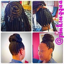 Partial Box Braids Hair Styles Box Braids Hairstyles African Braids Hairstyles
