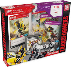 Shop for official pokemon trading card game booster boxes, booster packs, starter decks and single cards at toywiz.com's online toy and tcg store. Transformers Trading Card Game Bumblebee Vs Megatron Starter Set Dice Saloon