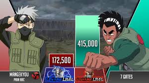 Kakagai (カカガイ kakagai) is the term used to refer to the romantic relationship between kakashi hatake and might guy. Kakashi Vs Might Guy Power Levels New Style Youtube