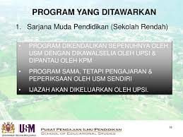 Program keluarga harapan (pkh) adalah program perlindungan sosial yang memberikan bantuan uang tunai kepada rumah tangga sangat miskin pkh akan dilaksanakan di seluruh provinsi dan jumlah peserta pkh akan ditingkatkan secara bertahap hingga menjangkau seluruh keluarga sangat. Taklimat Program Pensiswazahan Guru Ijazah Sarjana Muda Pendidikan Sekolah Rendah Februari 2012 Sabtu Kelantan 19 Februari 2012 Ahad Ppt Download