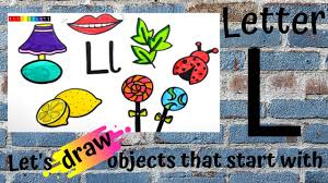 Objects that start with t. Let S Draw Objects That Start With Letter L Youtube