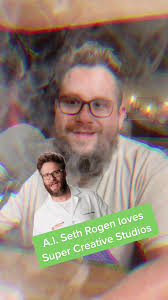 Ai Seth Rogan with Nathan Peterson