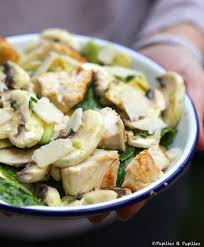 Salade Tiede De Poulet Au Citron Et A L Avocat Recette Salade Tiede Salade Poulet Recettes De Cuisine
