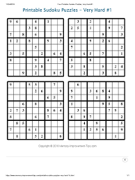 The rules are quite simple, actually. Free Printable Sudoku Puzzles Very Hard 1 Pdf
