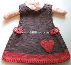 Kalpli Bebek Elbisesi Modeli Yapilisi Anlatimli Baby Knitting Patterns Orgu Bebek Elbise Modelleri