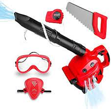 Amazon Com Kids Leaf Blower Toy Tool Set Boys Pretend Play Tools Outdoor Lawn Toy Real Blow Air For Boys And Girls Pretend Play Toys Toy Tools Best Kids Toys
