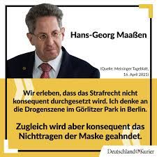 German government won't collapse over spy chief. Hans Georg Maassen Deutschland Kurier