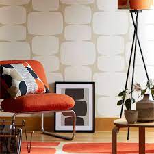 Buy In Australia From Scion S Lohko Wallpaper Collection Lohko 111291 A Retro Trendy Living Room Wallpaper Wallpaper Living Room Living Room Wallpaper Cream