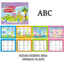 Jual Bahan Tebal Buku Gambar Air Magic Ulang Pakai Reuseable Magic Water Kota Pekanbaru Dewi Shop22 Tokopedia