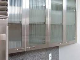 Corrugated Glass Glass Kitchen Cabinet Doors Steel Kitchen Cabinets Glass Kitchen Cabinets