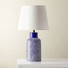 This Stunning Blue And White Table Lamp Calls To Mind The Brilliance Of The Mediterranean Sea Made Of Glazed Earthenware Ea Lamp Table Lamp Modern Table Lamp