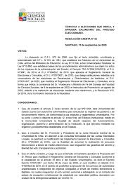 Calendario tras las elecciones en eeuu: Resolucion Exenta NÂª55 Con Calendario Del Proceso Eleccionario De Facultad Cs Sociales Uchile 2020 By Comunicaciones Facso Issuu