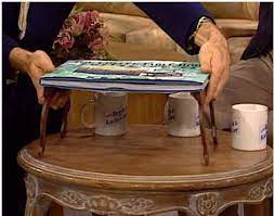 Small hinges on the back fold out and allow the pin to stand like a little table, just like kramer's book! The Coffee Table Book Of Coffee Tables Imgur
