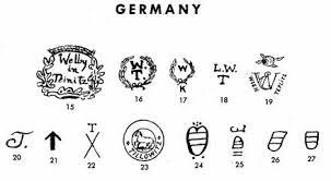 Pottery Porcelain Marks Germany Pg 17 Of 19 Porcelain Pottery Pottery Marks