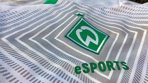 This logo image consists only of simple geometric shapes or text. Werder Bremen Kickt Beim E Sport Mit W V