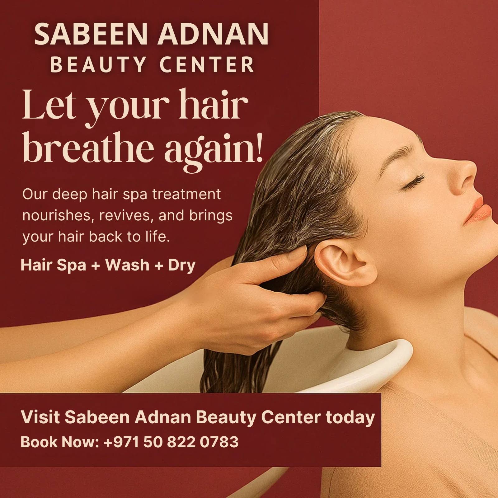 Bring Your Hair Back to Life with Our Deep Hair Spa product image