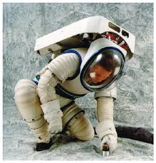 The orange launch suit weighs from 30 to 40 pounds. The Past And Future Space Suit American Scientist