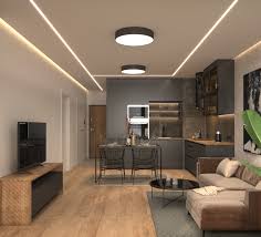 Męska kawalerka w Ursusie - OMNI interiors