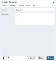 Start by setting up the repository. Foreign Key Dialog Pgadmin 4 5 2 Documentation