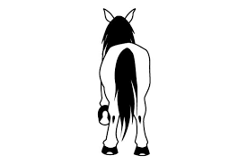 Download Horse Butt Svg Cut File By Creative Fabrica Crafts Creative Fabrica PSD Mockup Templates