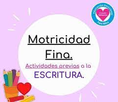 15 Ejercicios Para Desarrollar La Motricidad Fina Previa A La Escritura Imagenes Educativas