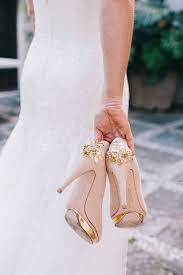 Blush And Gold Wedding Shoes Weddingshoes Gold Wedding Shoes Wedding Shoes Vintage Pink Wedding Shoes