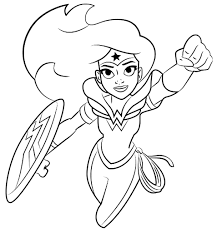 Desenho da mulher maravilha para colorir. Desenhos Da Mulher Maravilha Para Colorir Como Fazer Em Casa